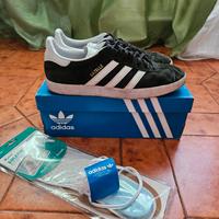 Scarpe Adidas Gazelle Nere con Scatola