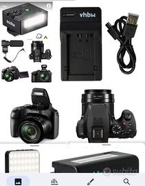 Lumix Fz 1000 + accessori+ Drone Fimi x8 pro