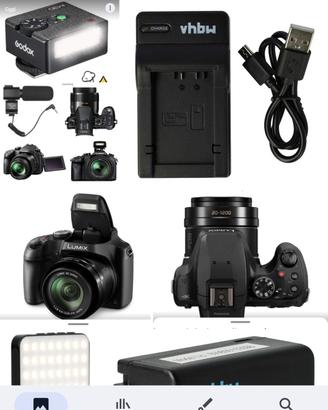 Lumix Fz 1000 + accessori+ Drone Fimi x8 pro