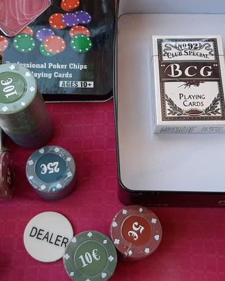 CONFEZIONE KIT POKER 