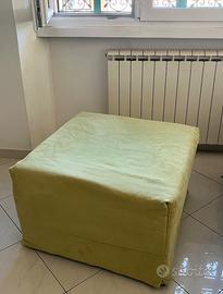 Pouf letto singolo - come nuovo