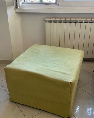 Pouf letto singolo - come nuovo