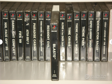 blasto gioco ps1 playstation ps x 1 2 3 ps2 psx