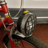 Bici cross anni 80 fanale a batteria 