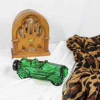 Bottiglia in Vetro a forma di macchina Vintage