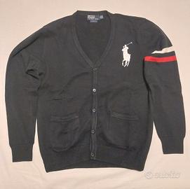 cardigan nero Polo Ralph Lauren classic fit XL