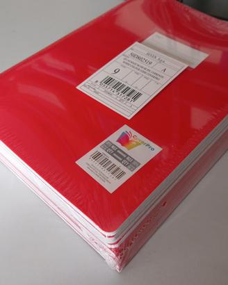 Pacco quaderni Cover Pro rossi