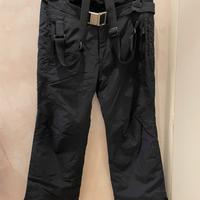Pantaloni sci uomo neri