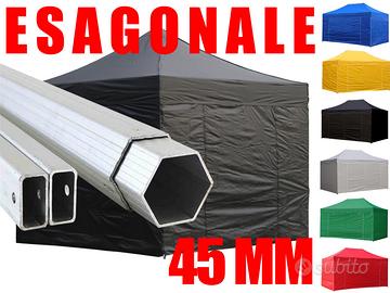 Gazebo 3x3 ALU 45 Pratico NUOVO impermeabile