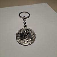 Portachiavi medaglia Zecchino d'oro 