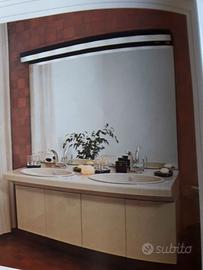 Mobile bagno colore azzurro