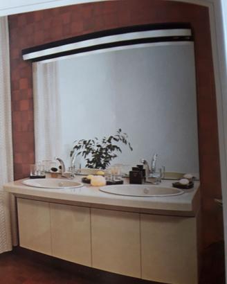 Mobile bagno colore azzurro