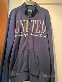 Felpa ragazza con zip