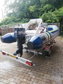 gommone Marlin 4,50 + motore+carrello 