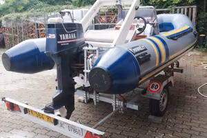gommone Marlin 4,50 + motore+carrello 
