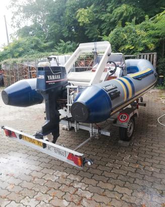 gommone Marlin 4,50 + motore+carrello 