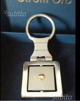 Portachiavi Stroili Oro in acciaio, argento ed oro