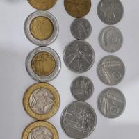 raccolta 14 monete italiane 
