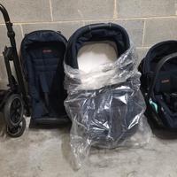 passeggino peg perego blu ovetto nuovo