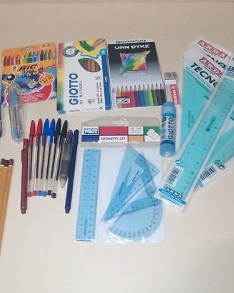 Super set scuola e/o ufficio, prodotti nuovi