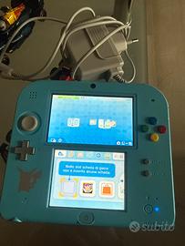 Nintendo 2ds + caricabatterie