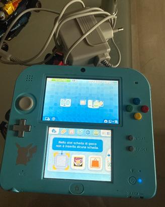 Nintendo 2ds + caricabatterie