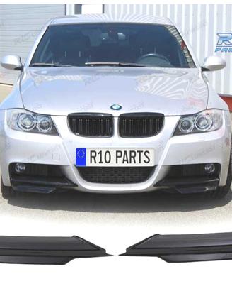 SPLITTER PARAURTI PER BMW E90 E91 05-08 PACK M NER