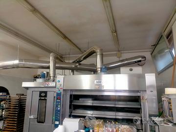 Forno pane e bruciatore pellet