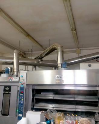 Forno pane e bruciatore pellet
