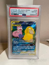 Carta pokemon psa 10 jap “Psyduck & slowpoke 096”