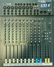 MIXER AUDIO ANALOGICO SPIRIT FOLIO F1 16 2