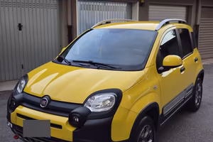 Panda cross 4x4 gialla 0.9 twinAir  benzina