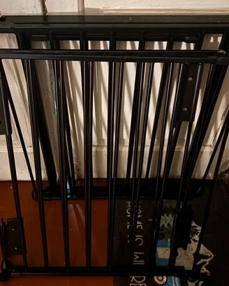 Cancelletto di sicurezza nero – richiudibile