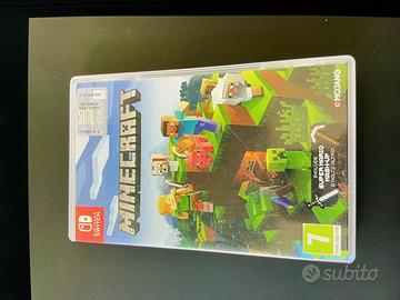 Minecraft gioco Nintendo switch