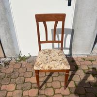 Sedia in legno