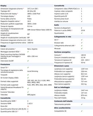 TV 100HZ HISENSE 58K700