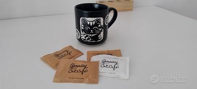 Tazza Tazzina caffè Gatto con Zucchero 
