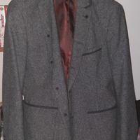 Giacca elegante grigia taglia M