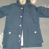 Woolrich artic parka blu 10 anni