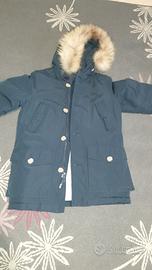 Woolrich artic parka blu 10 anni