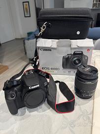 Canon EOS4000D+Obbiettivo Canon EFS 18-55mm