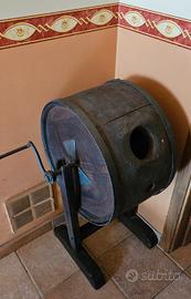 Zangola rotante per burro antica