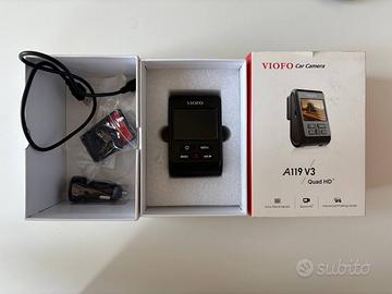 Dashcam auto Viofo A119 V3 e kit di alimentazione
