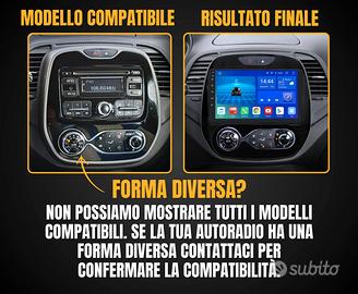 Renault Captur 1 KIT COMPLETO Autoradio Android