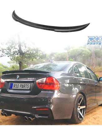 SPOILER ALETTONE BMW E90 LOOK M4 PSM NERO LUCIDO