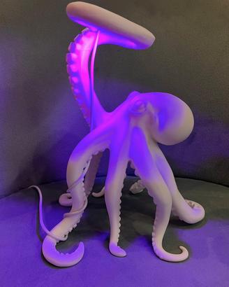 Lampada LED RGB a forma di Polpo / Piovra + Teleco