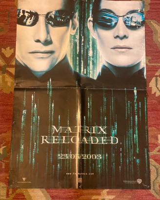 Poster Matrix Reloaded Originale 2003