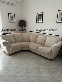 Divano angolare modulabile