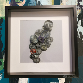 Quadro astratto handmade