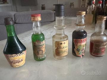 Bottigliette mignon da collezione